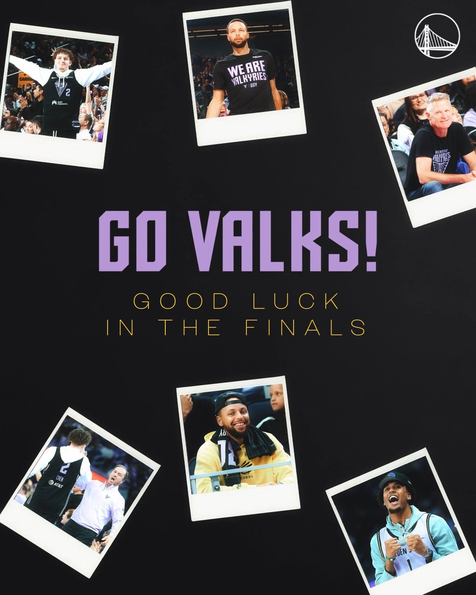 We know who we're rooting for today ⚔️ GO GET 'EM Golden State Valkyries