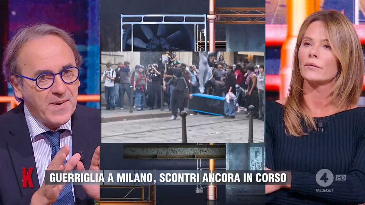 Scontri in piazza Il confronto tra Angelo Bonelli e Hoara Borselli a #Realpolitik