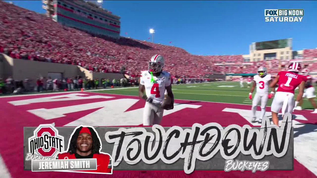 Jeremiah 🤝 Braylon Ohio State Football superstar Jeremiah Smith ties Braylon Edwards for the most receiving TDs (39) in Big Ten Conference history. Watch on FOX
