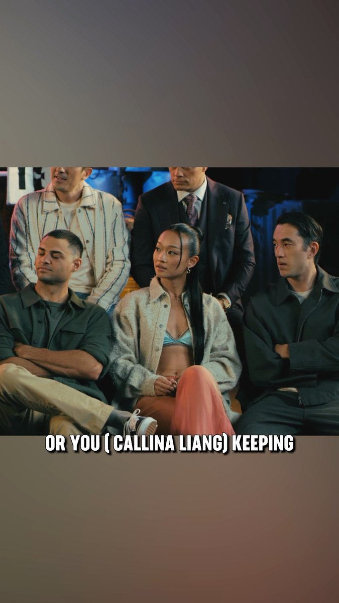 Callina Liang jokes about how difficult it was trying to keep Noah Centineo and Andrew Koji in line on the set of #StreetFighter.