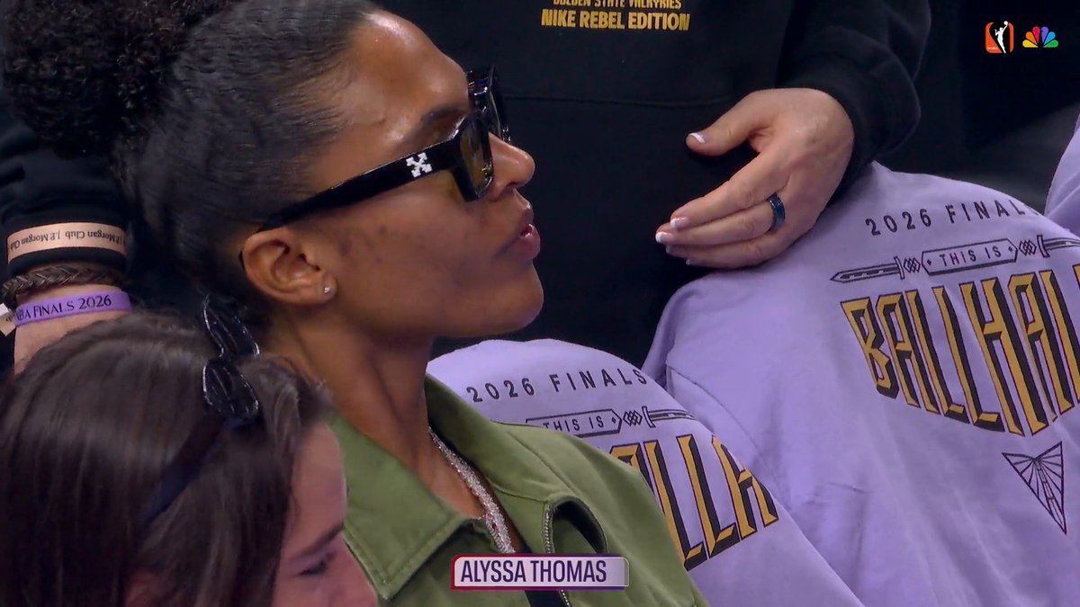 The stars are out in full force for Game 1 of the WNBA Finals! 📺 NBC and Peacock