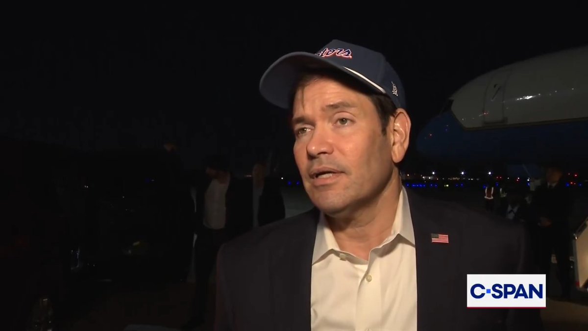 .Secretary Marco Rubio on defense product Starshield: "It's not at this moment available to Ukraine."
