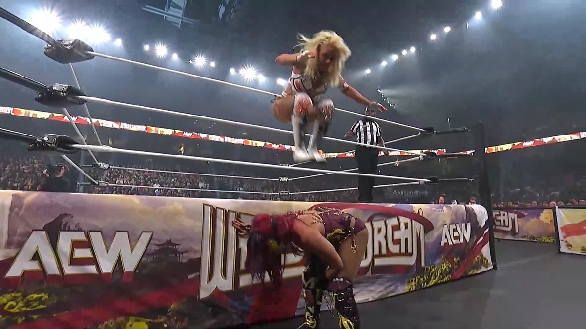 .Thekla テクラ is playing mind games with Mercedes Moné! 👀 Watch #AEWWrestleDream LIVE on PPV!