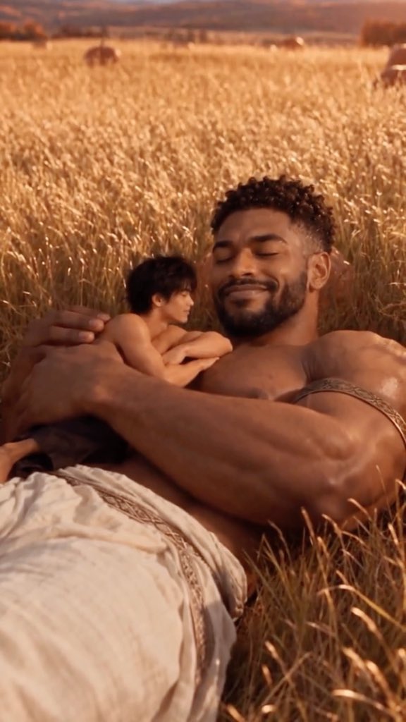 He ran a whole mile. The giant still caught him. And all he wanted was to hold him. Some of you would’ve stopped running the second he said “comfortable.” Be honest.