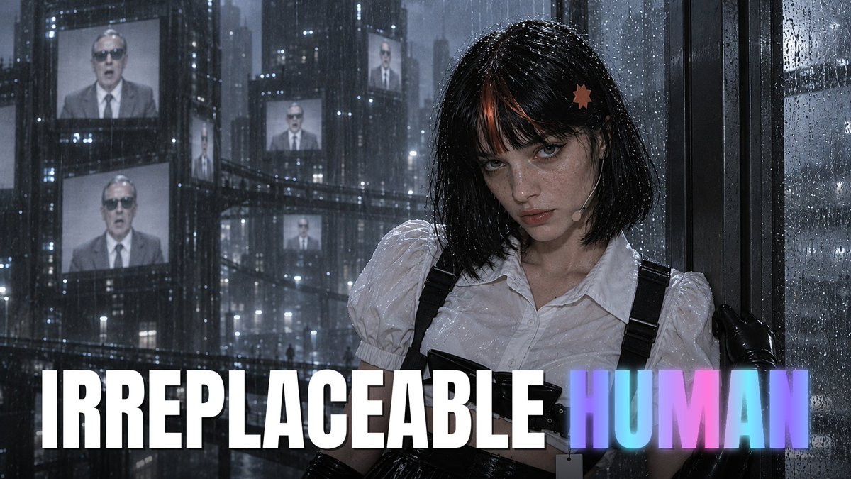 I heard you like #slopcore, so here's some more! This one is for the builders, because there's never been a better time to be one. Enjoy! Featuring Claudia in a cyberpunk world, the amazing open character by anabology (