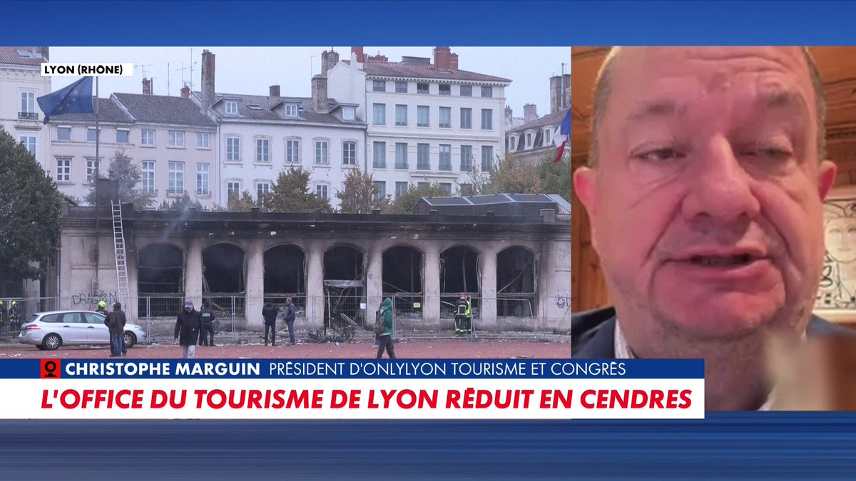 «On n'a plus rien, on ne peut plus travailler», raconte Christophe Marguin, président d'Only Lyon tourisme et congrès. #LaMatinaleWE Toute l'info est à retrouver sur