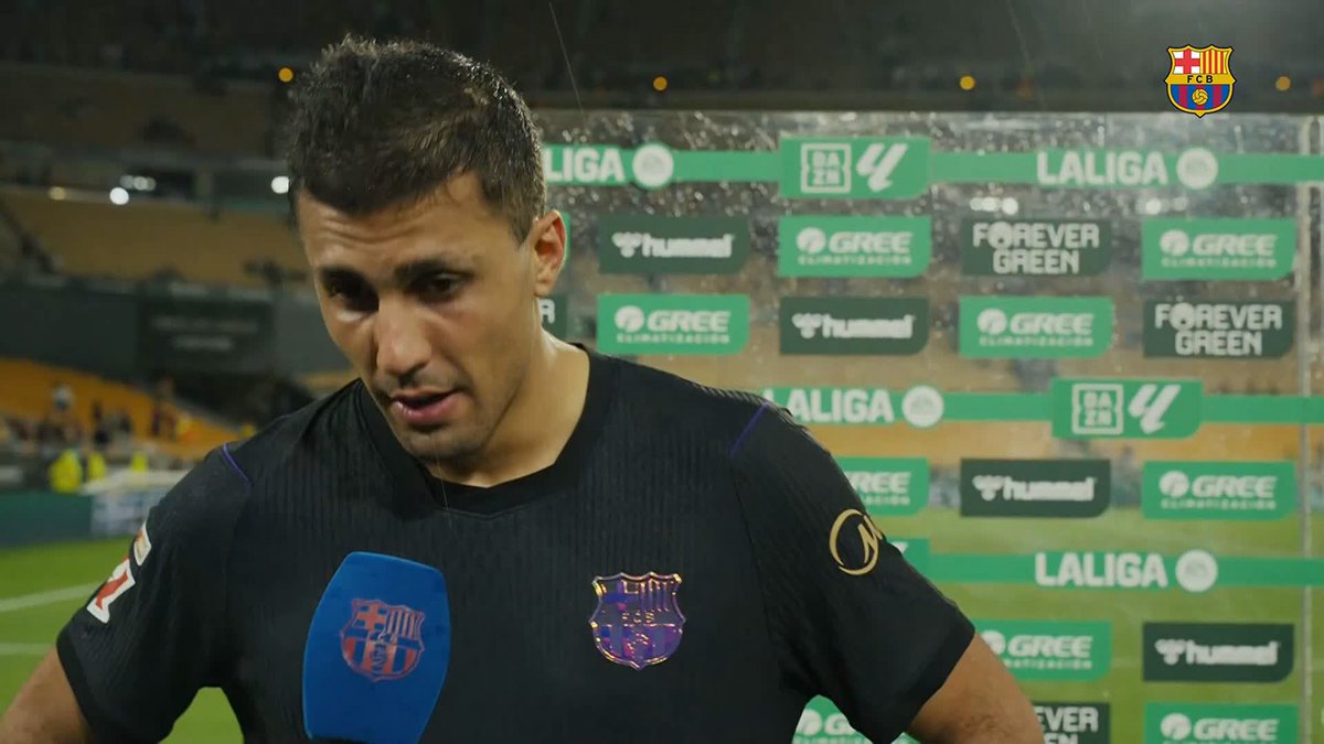 🎙️ Rodri analitza la victòria de l'equip contra el Betis.