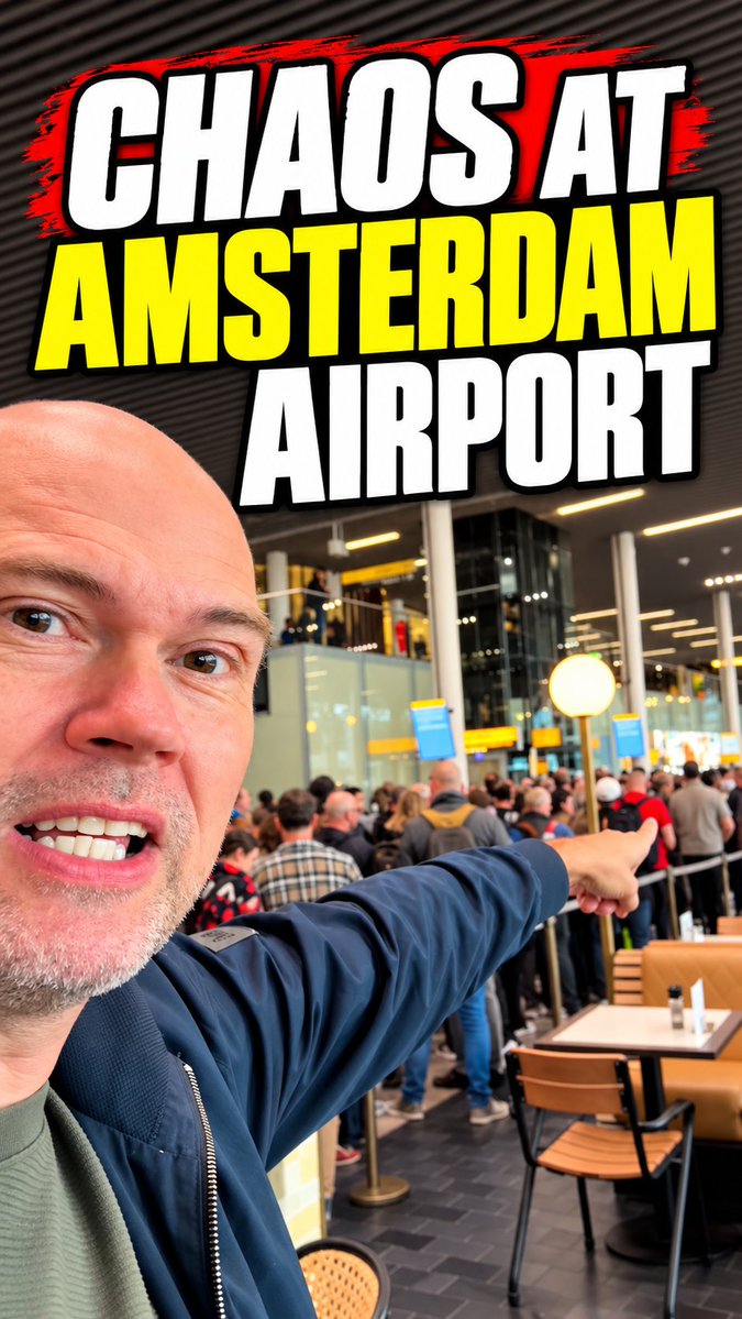IS THIS A HACKING ATTACK AT AMSTERDAM AIRPORT? Something seems off here at Amsterdam Airport Schiphol. We don’t know what’s happening yet—but we’re right here. Stay tuned for an update!