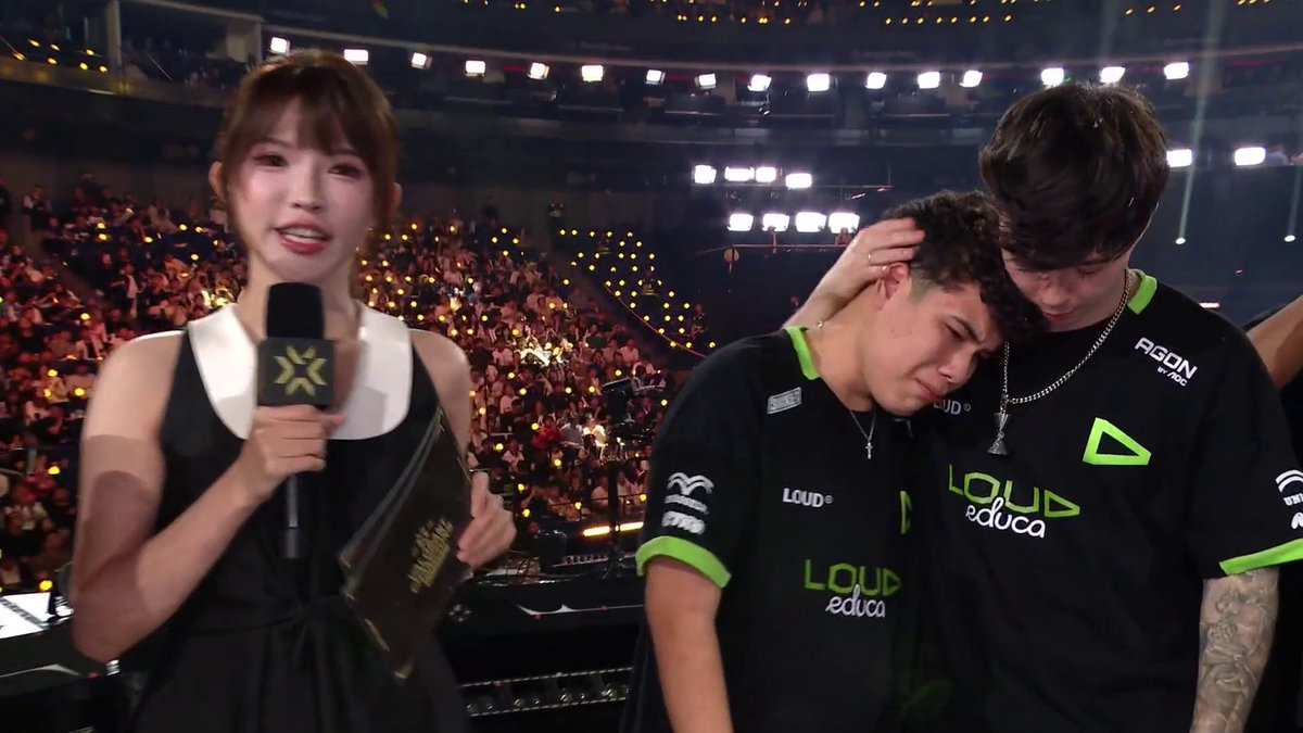 O BRASIL TE AMA, LOUD erde 🫶💚 #VALORANTChampions