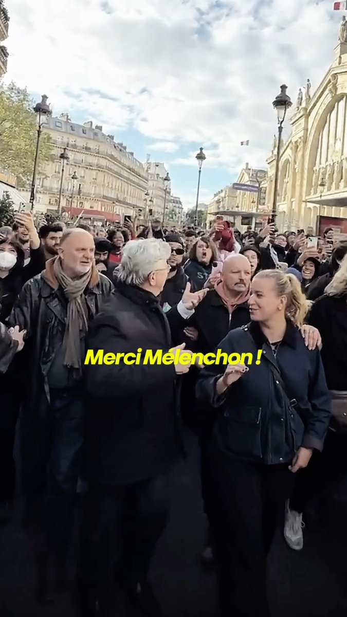 Merci Mélenchon.