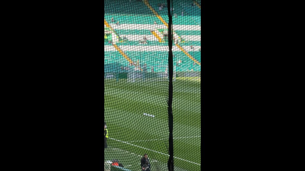 £37 Celtic Football Club - it’s less the pillar and more the abysmal netting.