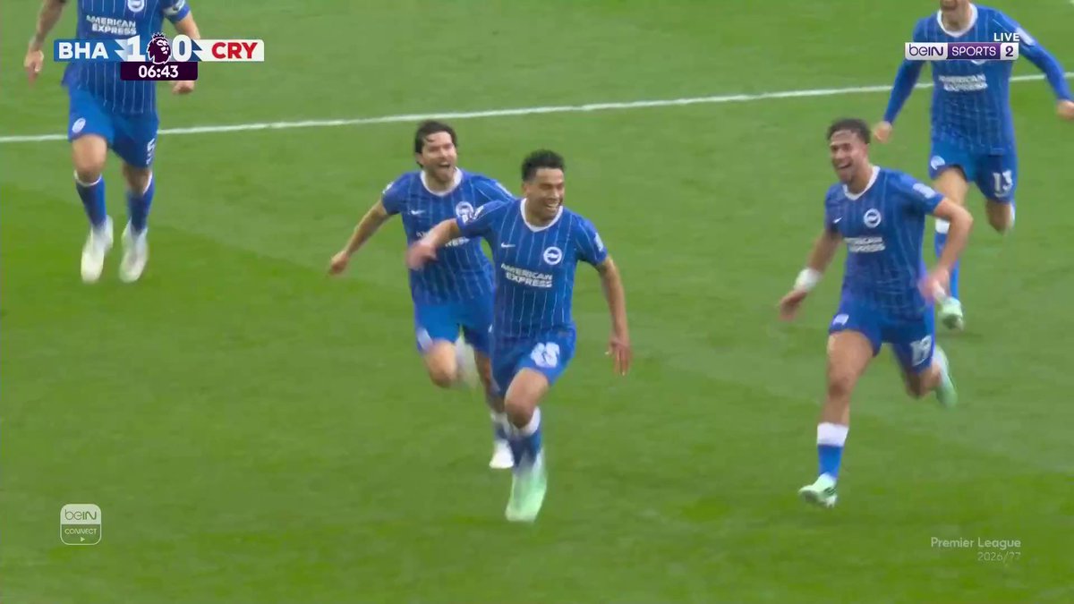 What have you done, Diego Gomez?! 🤯 That’s not something you see every day in the Premier League! 🔥 #BHAFC