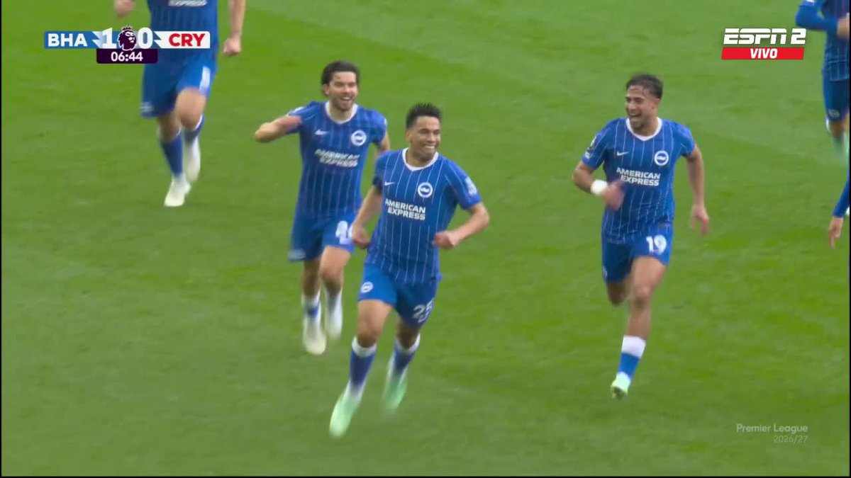 ¡¡ES PARA PUSKAS!! ¡DIEGO GÓMEZ LE PEGÓ DESDE LA MITAD DE CANCHA Y MARCÓ UN GOLAZO PARA EL BRIGHTON ANTE CRYSTAL PALACE! ¡ES EL GOL DEL AÑO! 📺 Mirá la Premier League por ESPN en el Plan Premium de #DisneyPlus
