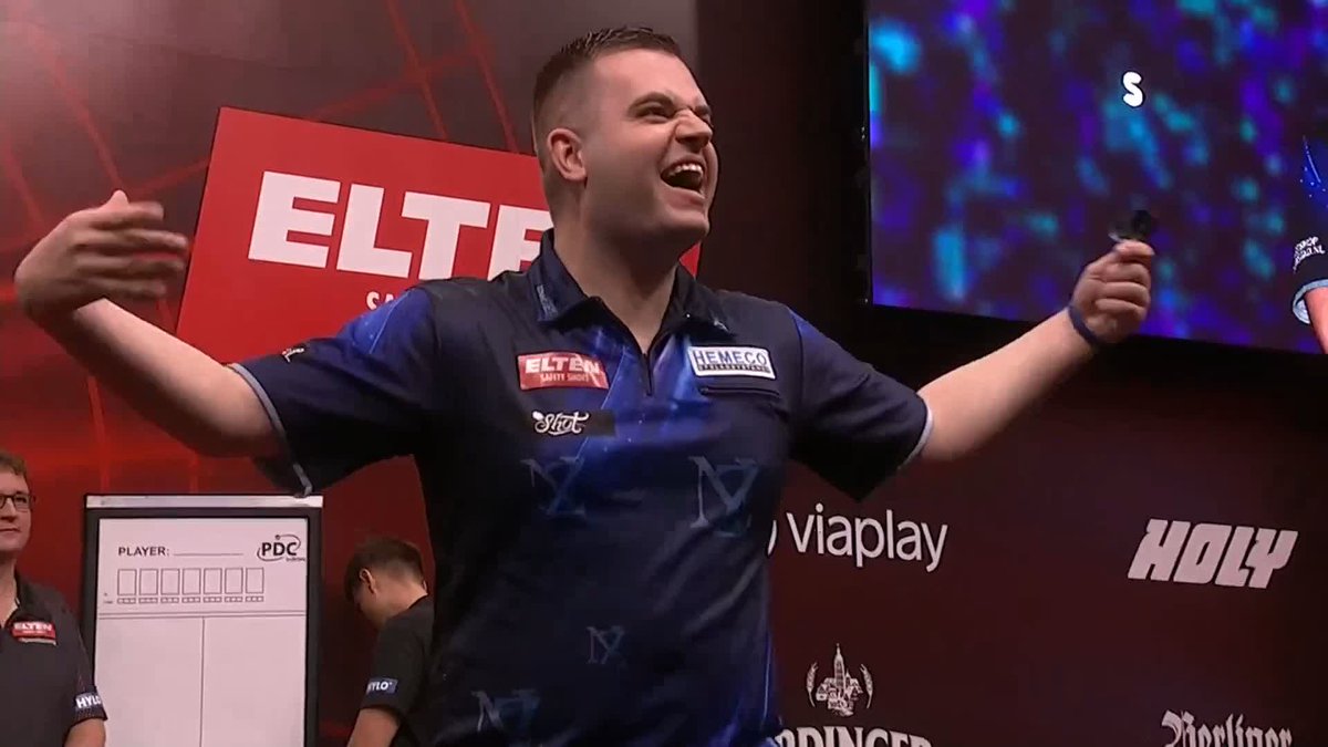 TRIPLE Z STUNS THE ICEMAN! 👀 Niels Zonneveld beats Gerwyn Price for the first time in his career, defeating the Welshman 6-4 on home soil! 📺 #ET15