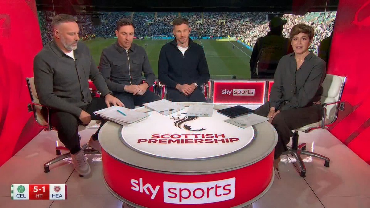 🍀 Celtic like a Postecoglou team ♥️ Hearts playing "fantasy football" 😬 "If that was kids' football, you'd take them off the pitch. Embarrassing" Analysis of that first half in Glasgow's East End ⤵️