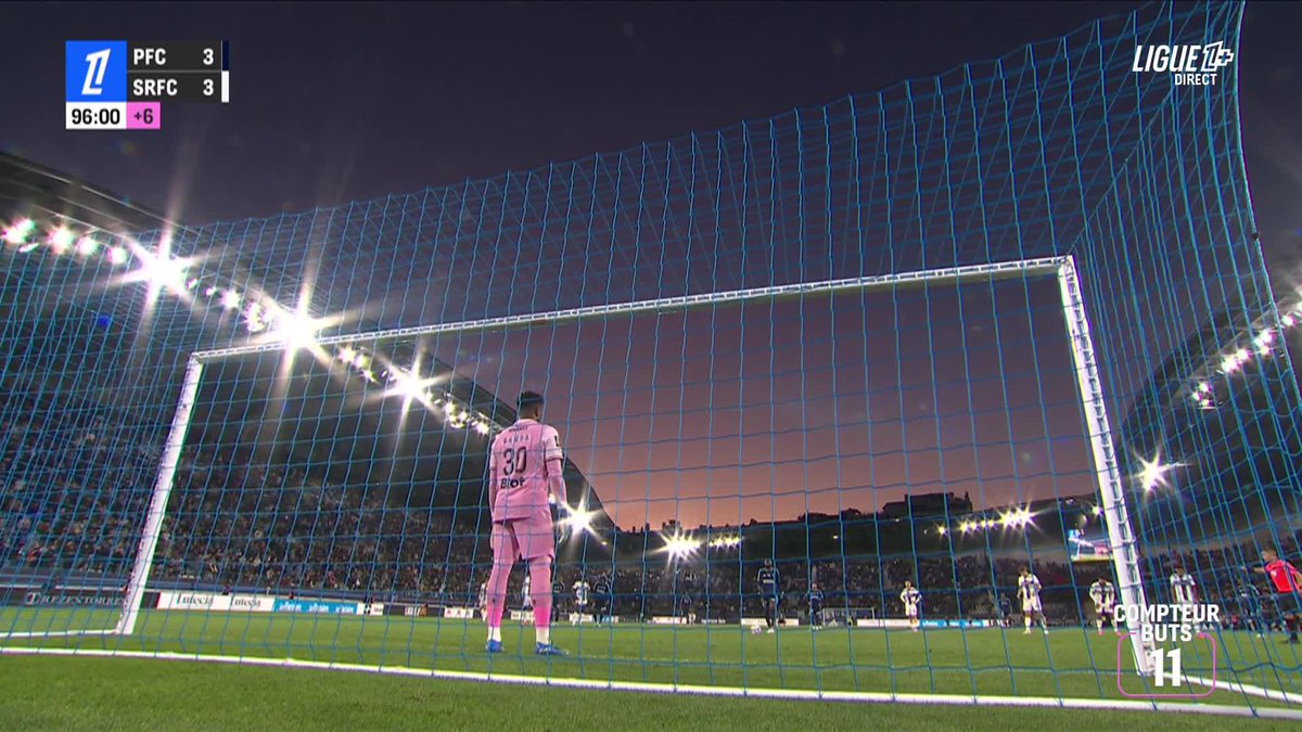 🤯 LE SCÉNARIO DE DINGUE !!! 4ème pénalty de la rencontre transformé par Sinayoko, pour arracher la victoire face à Rennes !! 😮‍💨 #PFCSRFC
