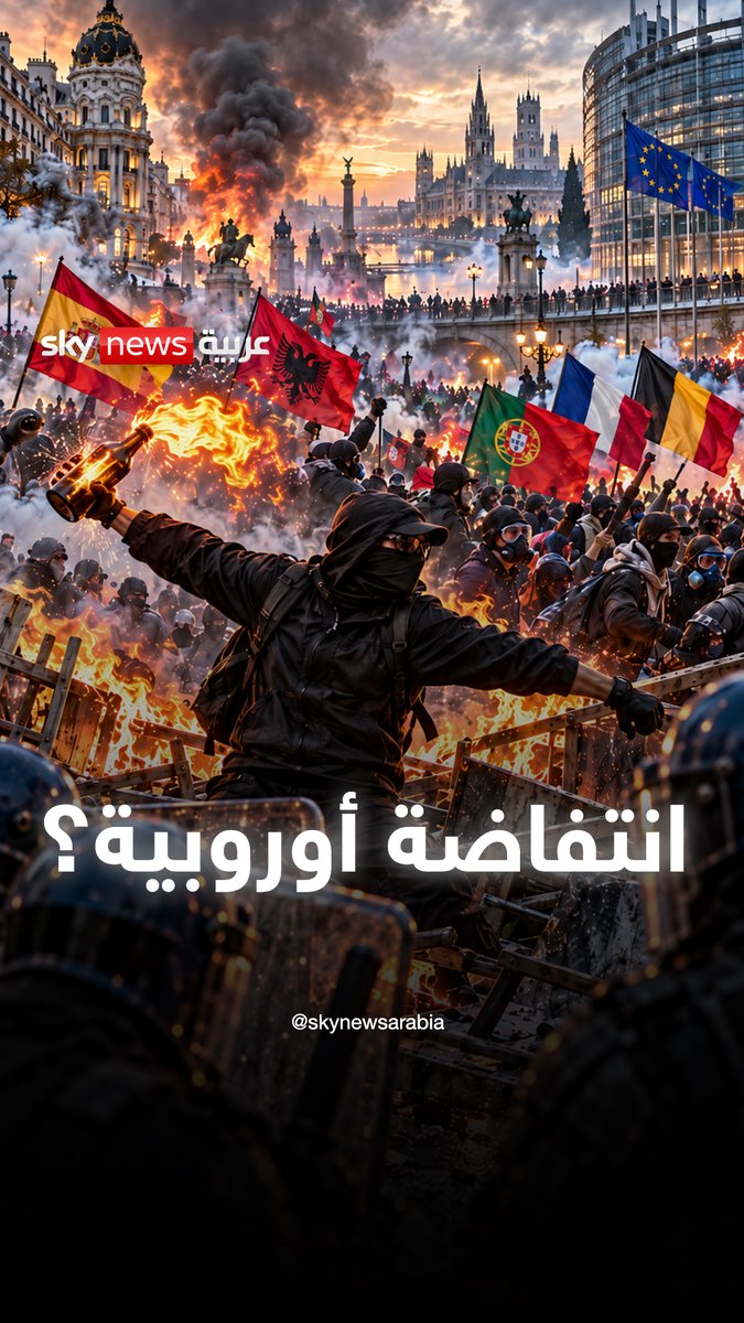 انتفاضة أوروبية؟ما الذي أشعل الشوارع في 6 دول؟ #فرنسا #إيطاليا #بلجيكا #ألمانيا #سوشال_بالتفصيل