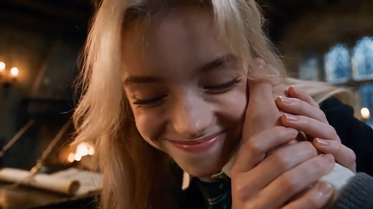 Potter confessed his feelings. Malfoy shut him up with a kiss. Ten points to Slytherin. 💚 #Malfoy