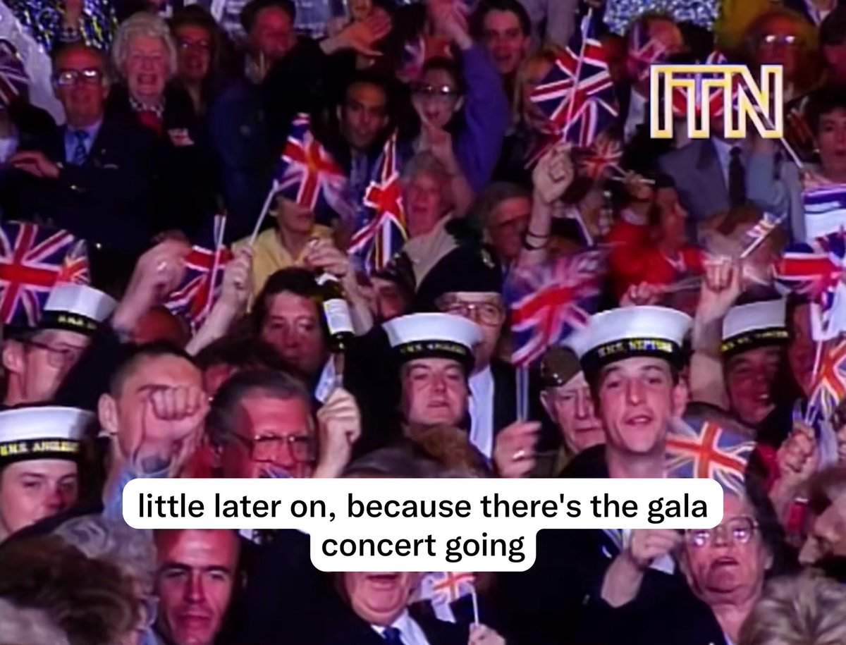 Watch this 80-second clip of ITV’s coverage of the 50th anniversary of VE Day from London in 1995 and weep for what we have lost. What we have thrown away in just three decades. Damn forever the politicians who allowed this to happen and the media class that was complicit.