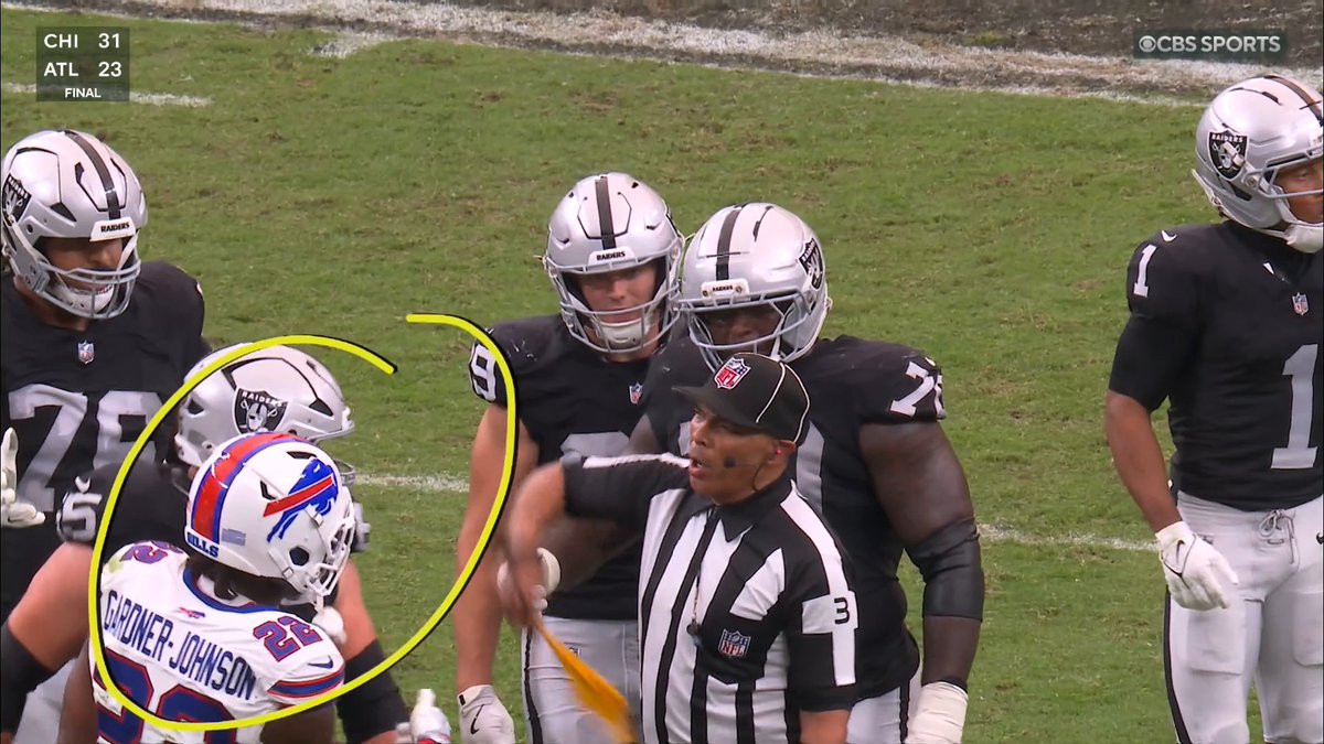 C.J. Gardner-Johnson has been disqualified from the game after an unsportsmanlike conduct penalty. (📺 CBS)