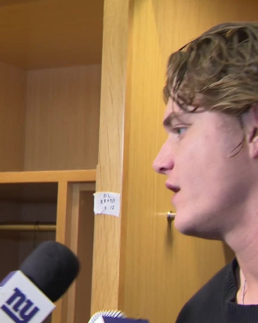 SHOTS FIRED. 😱😱😱 JJ McCarthy was asked about the opportunity he had coming off the bench to almost tie the game for the #Giants: "I'm just extremely grateful to be a part of New York Football Giants because this fanbase is unbelievable and the last organization I was with was pretty terrible... like BAD…but it means the world to be able to wear this blue"