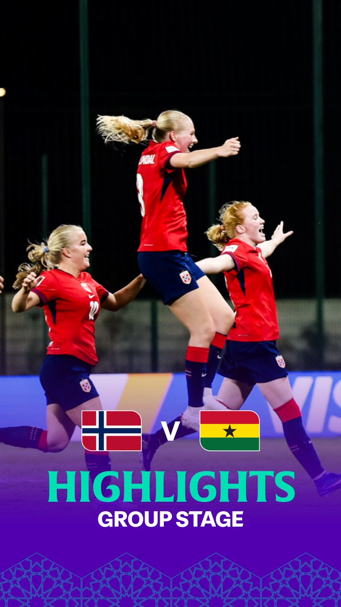 Norway 🆚 Ghana #FIFAWWC