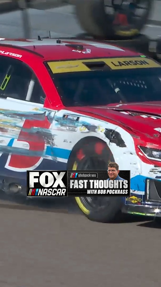 "Now there's a Chase. Kyle Larson's lead is down to just five points after a wild day at Phoenix." Fast Thoughts with Bob Pockrass: