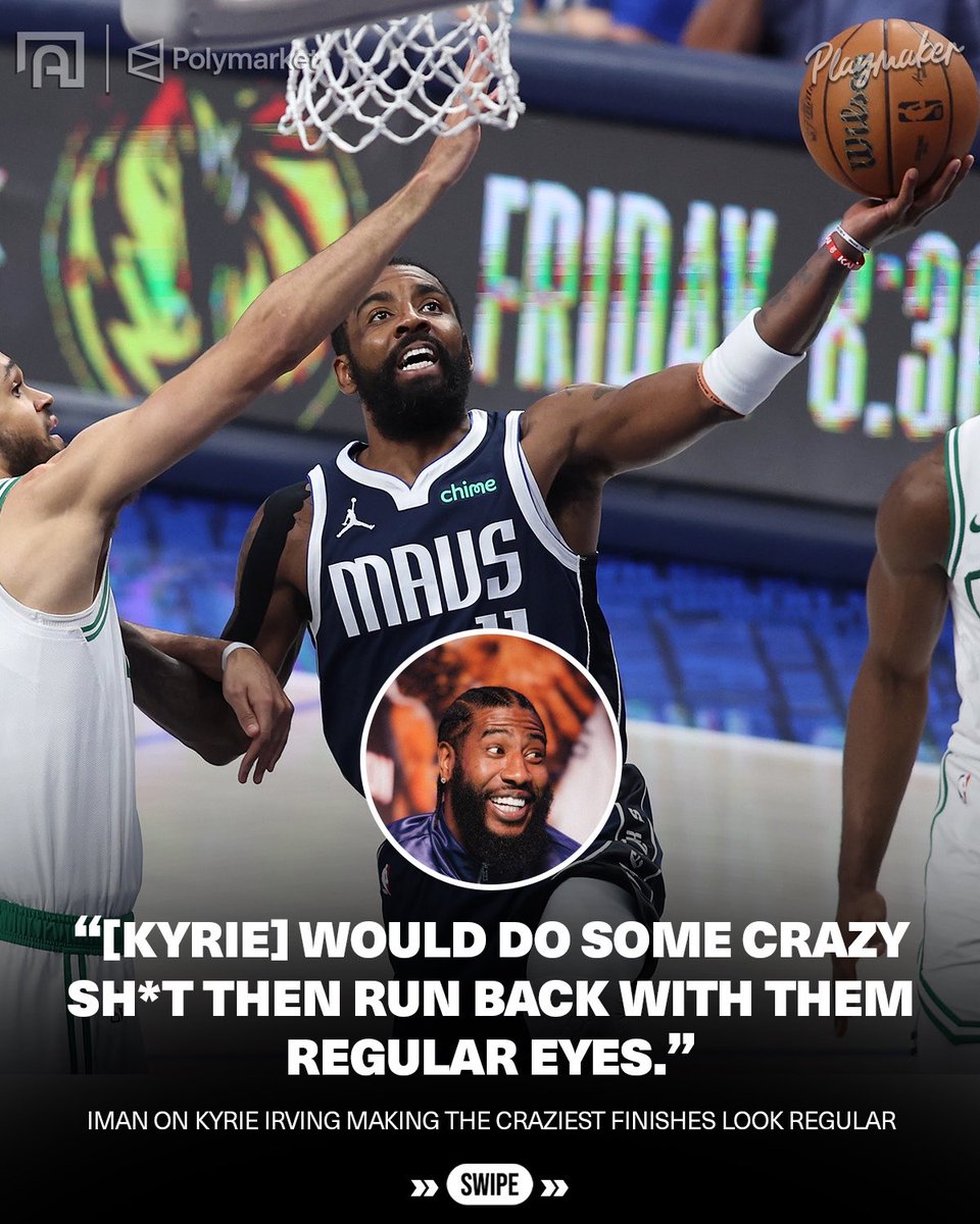 Kyrie made the toughest layups look EFFORTLESS 🔥
