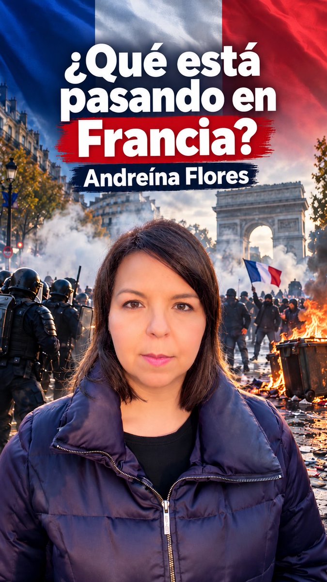 ¿Qué está pasando en Francia? 🇫🇷 Aquí explico las líneas principales de las protestas: causas, exigencias, grupos que participan, intereses políticos y otras claves. Por favor, ve el video hasta el final! Andreina Flores #Francia #protestas