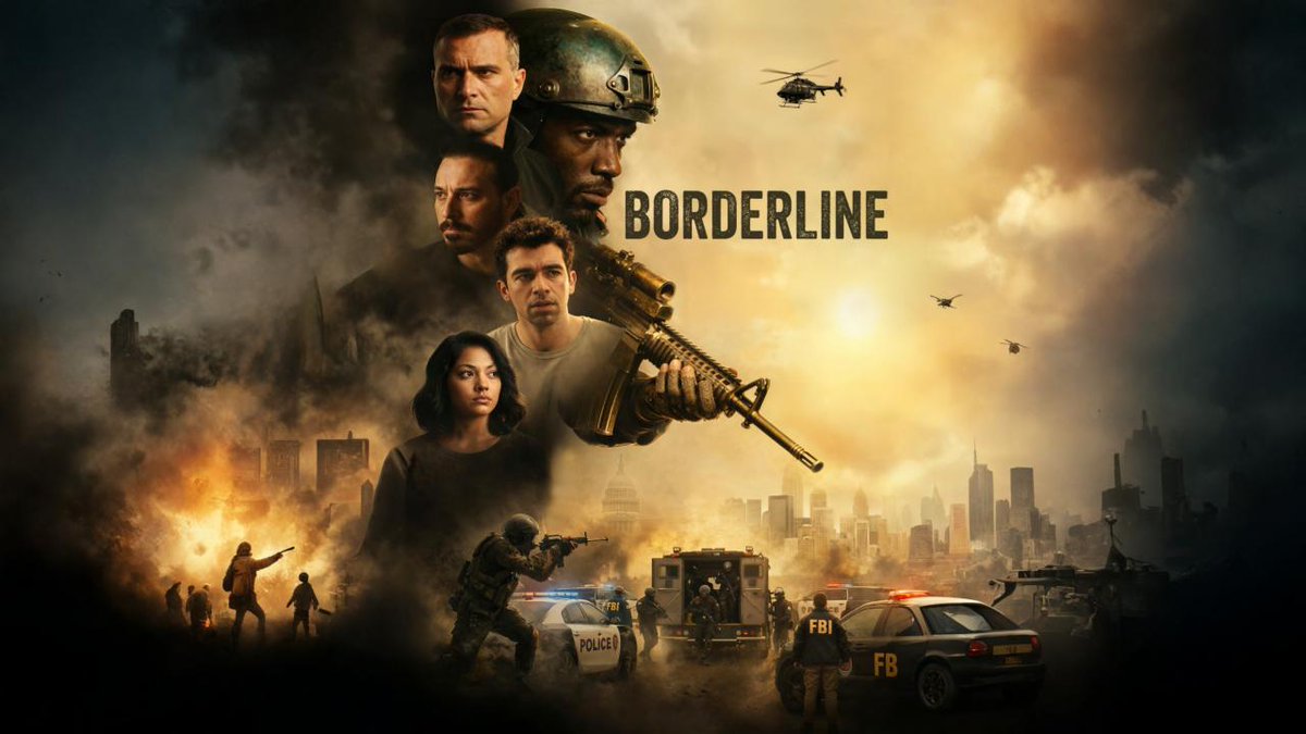 🎬 Borderline ⭐️ 7.6 📅 Tahun Rilis: 2026 👻 Genre: Action 🎥 Negara : United States 🎙Subtitle : Indonesia 📜 Sinopsis : Film bergenre aksi dan thriller politik yang menceritakan konspirasi gelap untuk menciptakan kekacauan demi keuntungan politik.
