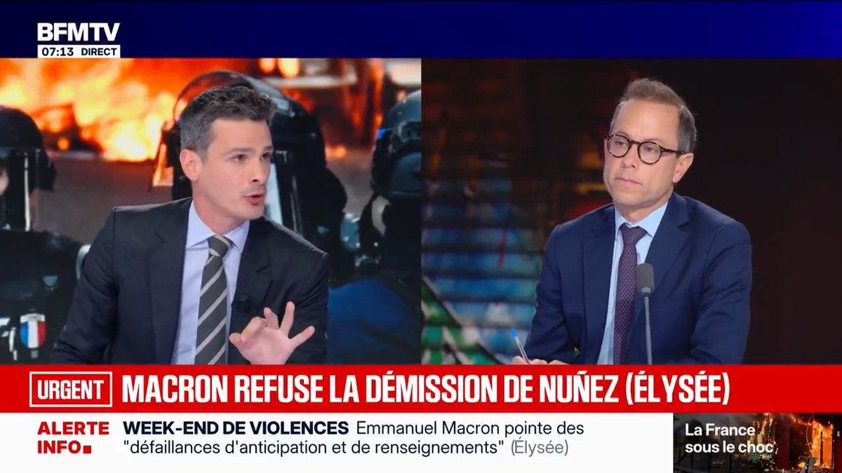 Laurent Nuñez présente sa démission après les violences du 17 octobre. Macron la refuse, mais exige l’abandon de la doctrine que son ministre défendait bec et ongles. Au Macronistan, on reconnaît l’échec d’une politique, mais on garde celui qui l’incarne. L’irresponsabilité érigée en méthode.