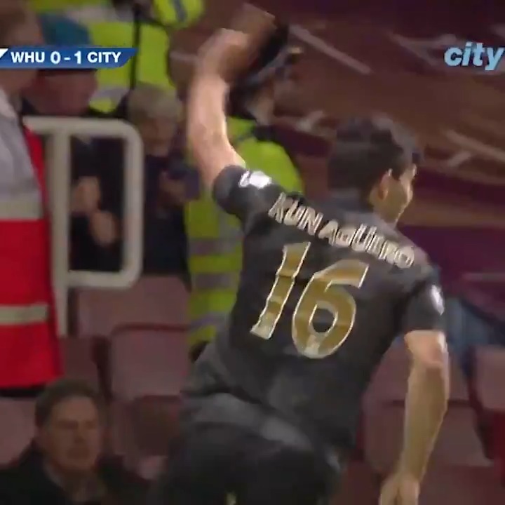 #OnThisDay: West Ham 1-3 #ManCity [2013] ⚽️ [58'] Ricardo Vaz Te - ⚽️ [16', 51'] Sergio Kun Aguero ⚽️ [80'] David Silva