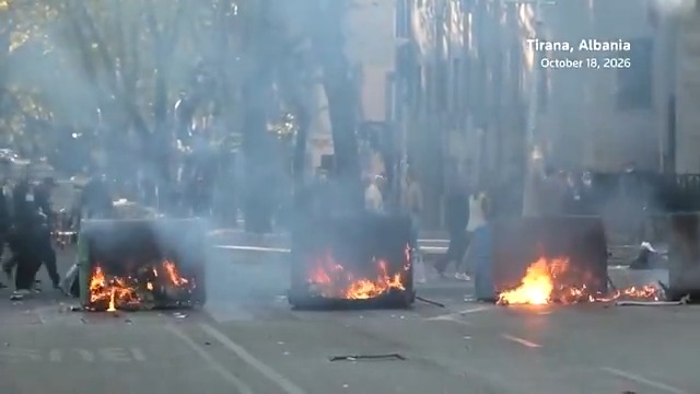 Violent clashes between police and protesters rocked Albania's capital Tirana, as student-led demonstrations against the government of Prime Minister Edi Rama continued for a sixth day