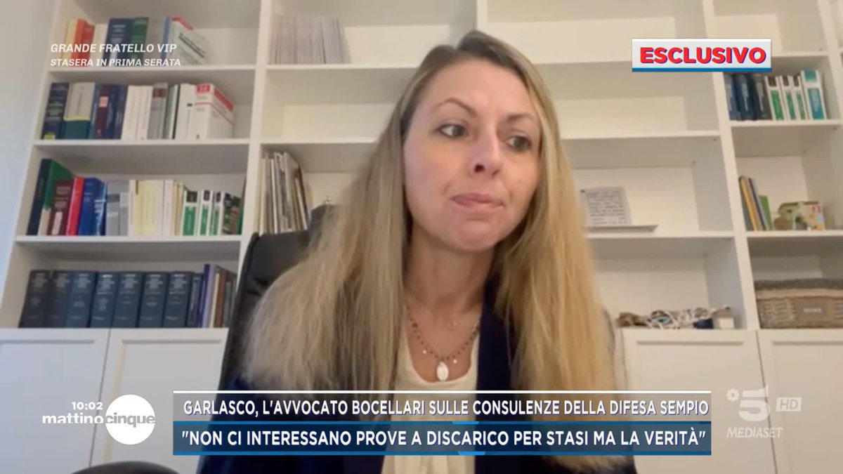 #Garlasco, l'avvocato Bocellari sulle consulenze della difesa di Sempio: "Non ci interessano le prove a discarico per Stasi, ci interessa la verità" #Mattino5 è in diretta su #Canale5 e in streaming su Mediaset Infinity