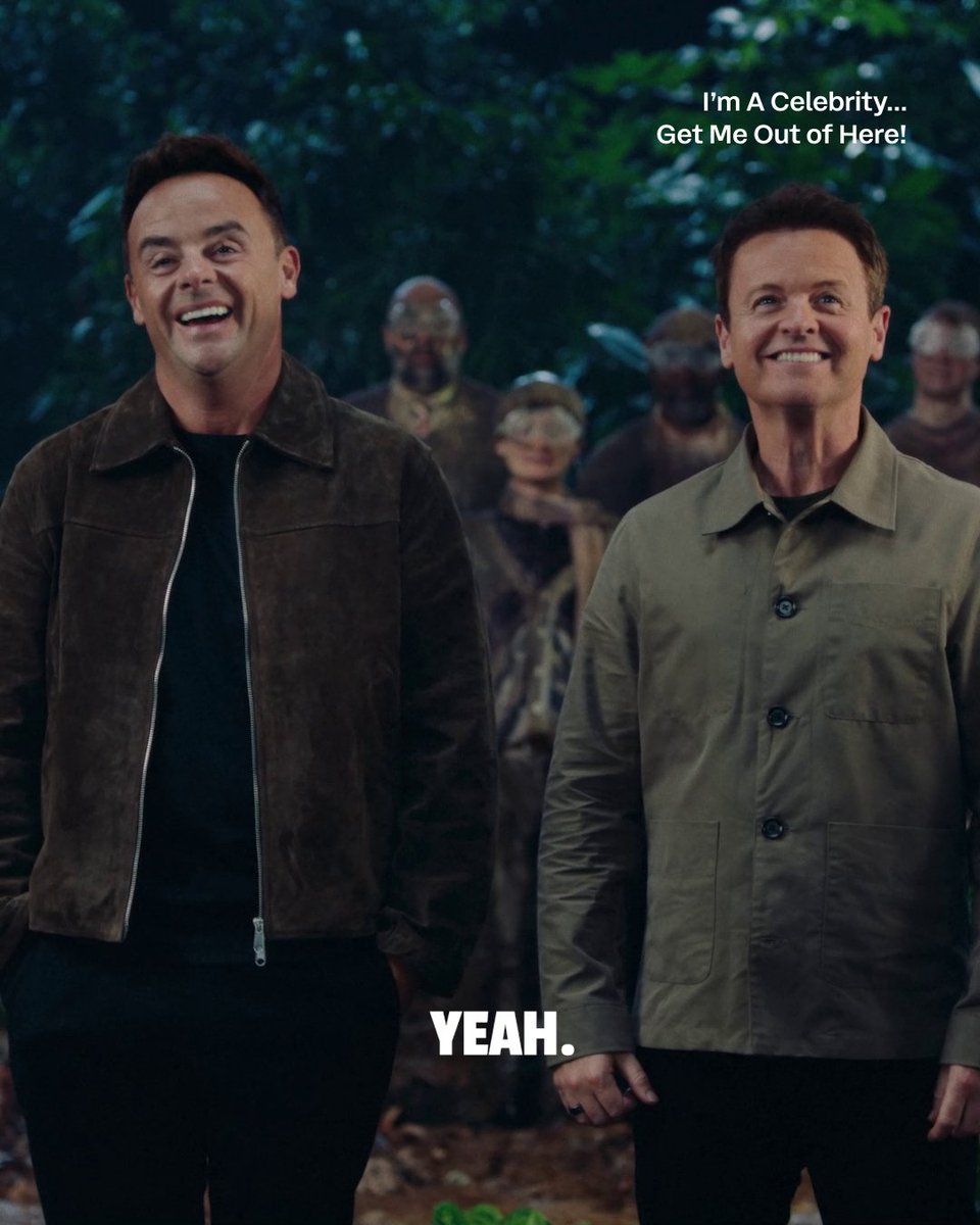 Forget turtle doves. We’re ready to Ant and Dec the halls with jungle chaos 🕷️😱 P.S. We're sorry if this gets stuck in your head 🎵 #ImACeleb #AntAndDec