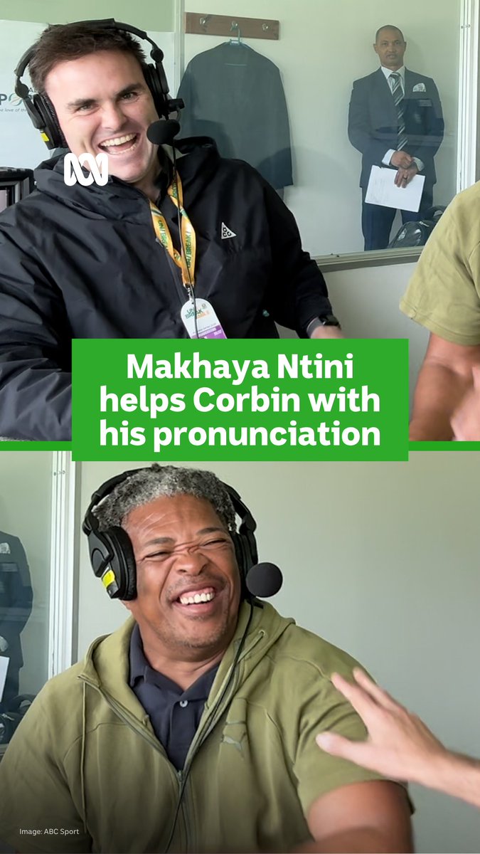 Makhaya Ntini is maybe the most delightful interview in world cricket. The South African cricketing legend helped Corbin with his 'Gqeberha' pronunciation, and told us about the origin of his unique run-up! Hear every ball of Australia's tour of South Africa, live and ad free, on ABC listen: Live blog: #SAvAUS