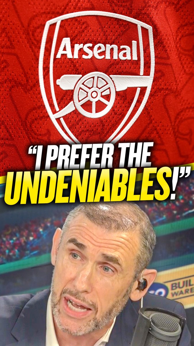 😬 "I'm told he's a Spurs fan... a journalist in the West Midlands looking to to move to London!" 🙏 "I prefer 'The Undeniables' because they won't be denied!" Martin Keown fires back at journalist Tom Collomosse after he labelled #AFC 'The Unwatchables' 😬😅