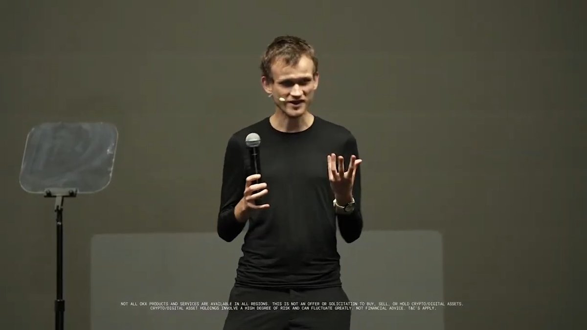 The next phase of crypto goes beyond programmable money. At OKX Now, vitalik.eth shared how ZK proofs, AI agents and privacy-preserving infrastructure could reshape digital security, financial markets and the way we interact onchain. Watch the full keynote ↓