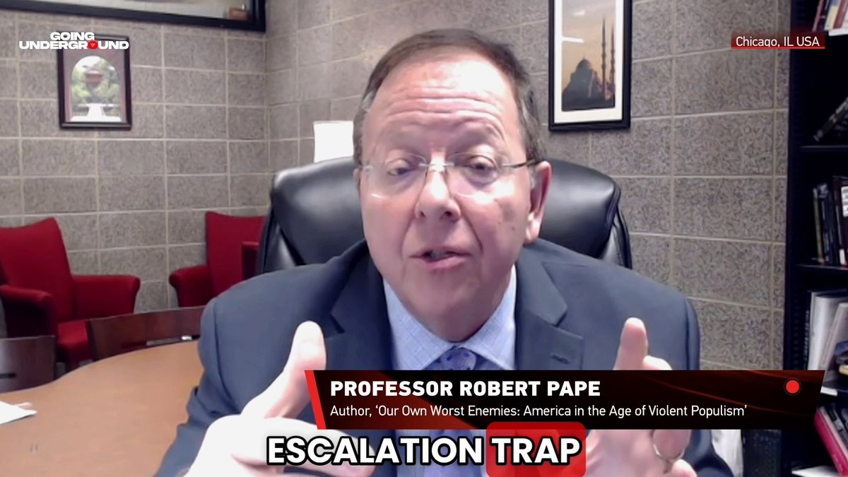 Prof. Robert Pape reveals Donald Trump’s 3-DAY BOMBING CAMPAIGN plan against Iran, warns of massive escalation ‘I’ve been warning for weeks that we would be moving to a stage of the escalation trap where we would see the war spread to Saudi Arabia and Yemen, and that has in fact happened. This is what I was anticipating and warning against. And within that, what I’ve been warning about is you will have both horizontal and vertical escalation that will occur, and it’s occurring because what you’re seeing is President Trump cannot really bring himself to end the war, and it’s because if he does that, he will have to admit defeat. And as a result, what he’s doing is he’s taking steps that feed the war or escalate the war himself. And right now, he has on his desk a three-day air plan, and you might say, “Well, three days, what’s the big deal?” This looks like a version of Instant Thunder, the air plan to decapitate Saddam Hussein and paralyse the government in Iraq in the ’91 war. This could be a much more broad, widespread set of targeting with that three days, and this is why he may also be bringing in the Marines. This could be much more consequential than the public currently realises, and it’s because President Trump is under the gun to demonstrate he’s still in control, and so I think that this is what is leading to the current continuing escalation in the overall Iran war, and it could occur even worse just in the next few weeks.’ Watch the full interview in the quoted post below 👇 Robert A. Pape