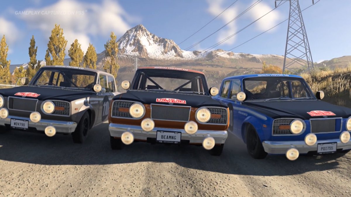 BeamNG drive is out now on PS5 Build, drive, crash, and watch the detailed collision physics do the rest: