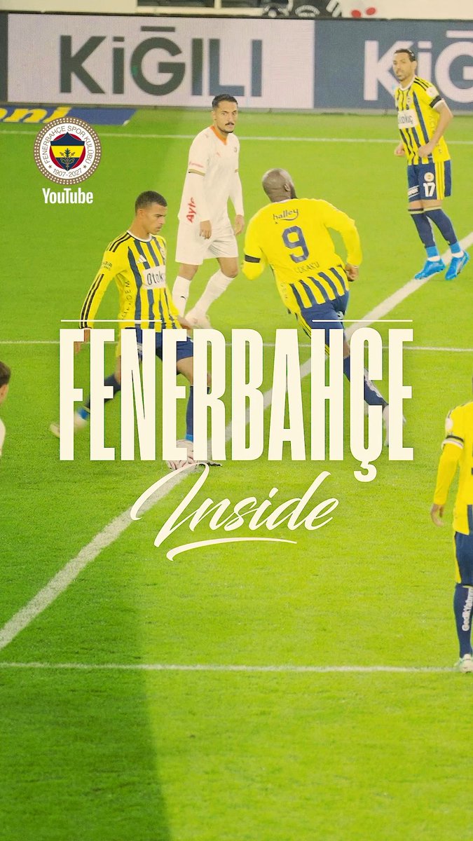 📹 C. Alanyaspor maçı inside videosu Fenerbahçe YouTube'da! 👇 #FBvALY