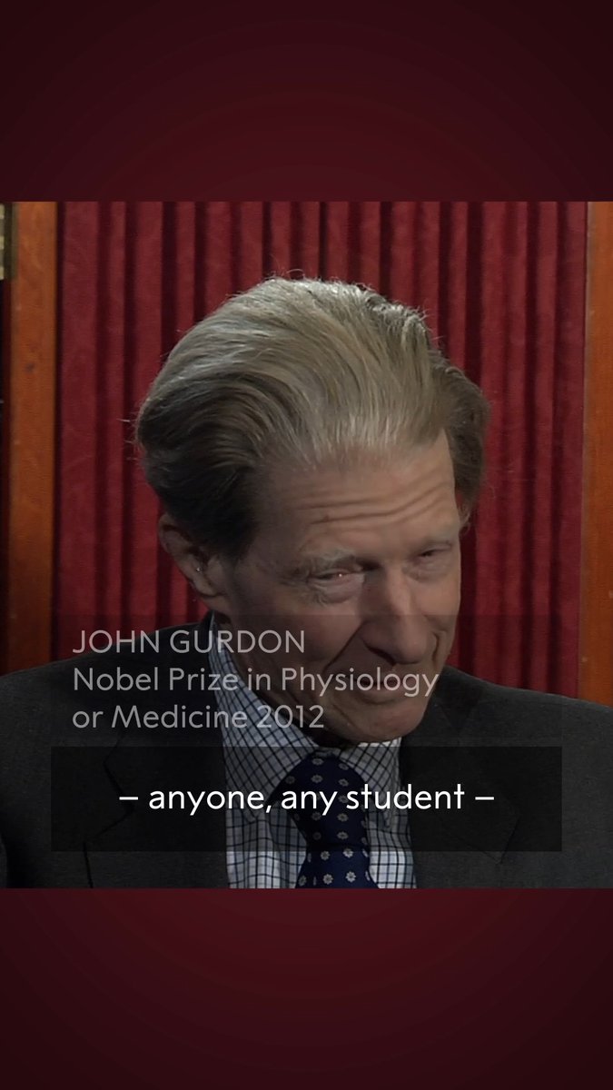 Many great discoveries come from unexpected results. John Gurdon encourages his students not to move on too quickly when they don't get the results they were expecting. Gurdon was awarded the 2012 medicine prize jointly with Shinya Yamanaka for the discovery that mature cells can be reprogrammed to become pluripotent. Learn more: