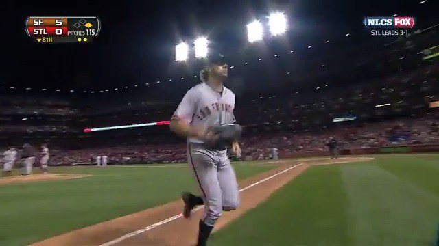 On this day in 2012: Barry Zito delivered one of the biggest starts of his Giants career With their season on the line, Zito led San Francisco to a 5-0 win over the Cardinals in Game 5 of the NLCS 7.2 IP 6 H 0 ER 1 BB 6 K