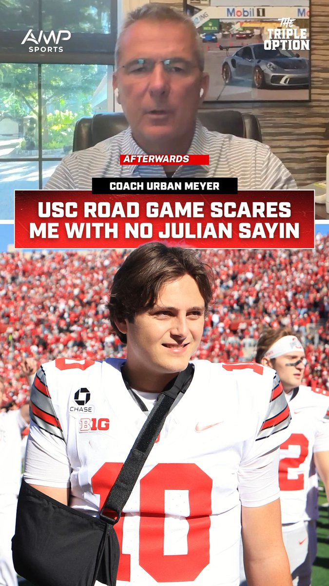 Urban Meyer thinks Ohio State is good enough to get it done until Julian Sayin comes back Watch the full episode tonight: