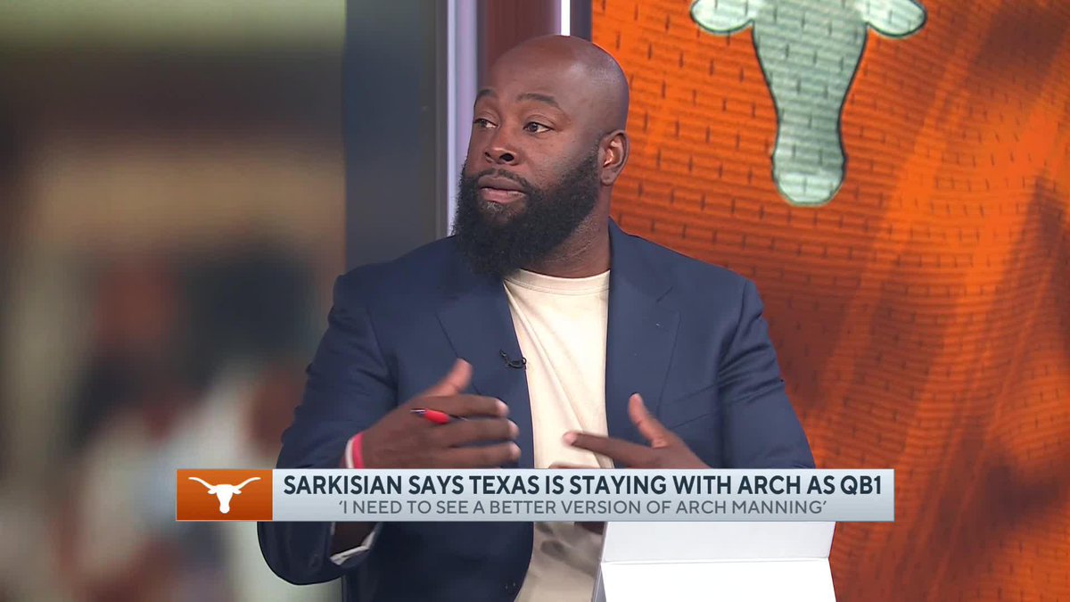 .Pete Prisco: "If Arch goes back to school... I don't think he should go back to Texas if Sark is the coach." Ran Carthon: Arch Manning to Miami? #justfootball