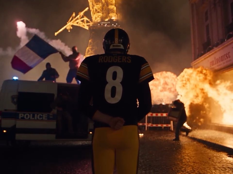 One week away! 🇫🇷 👀👀👀👀👀 #NFL #Steelers