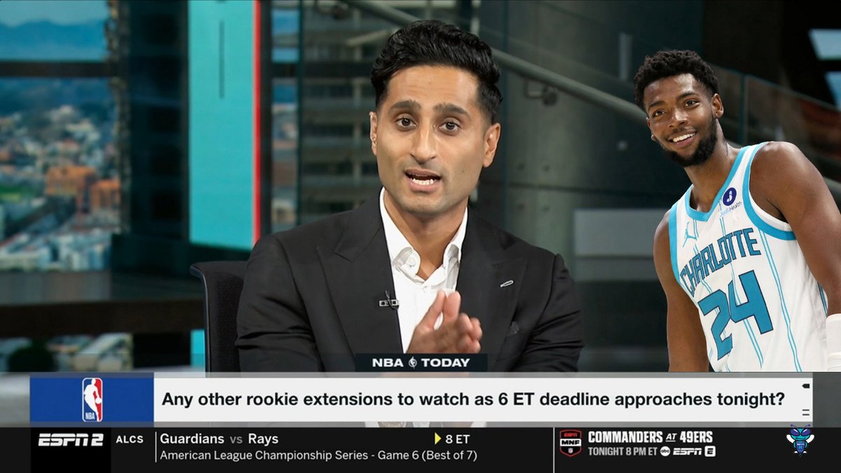 🗣️ Shams Charania: "I'm told Brandon Miller's side and the Hornets are in deep negotiations today."