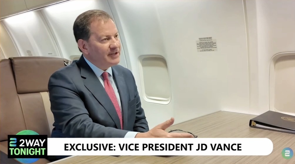 Q: Are you saying Trump can be corrupt now since he's suffered? Vance: I don't think there's evidence that the Trump family has become enriched by their political power.