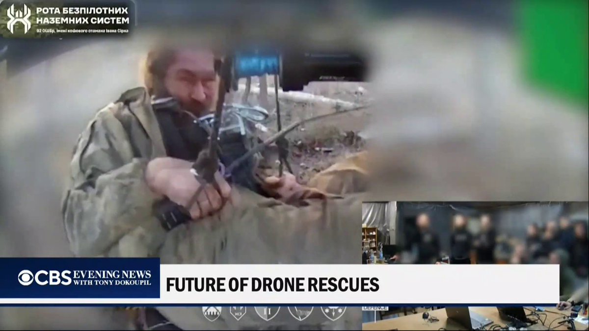 Ukraine says it carried out the world’s first drone airlift of an injured soldier after land mines blocked a ground rescue.