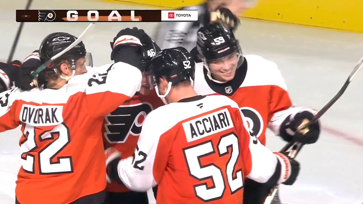 The First Noel. #COLvsPHI | #LetsGoFlyers